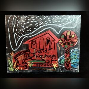 Colorful Abstract Art Canvas Original 2026 Acrylic On Canvas Board Painting